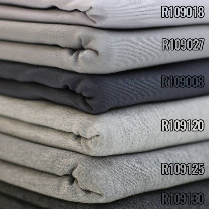 Cotton Jersey Knit Fabric Dark Grey - (Jersey Fabric Cotton )