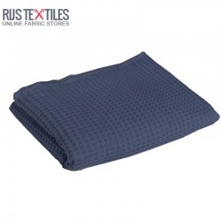 Waffle Pique Fabric Dark Jeans Waffle Pique Fabric Dark Jeans