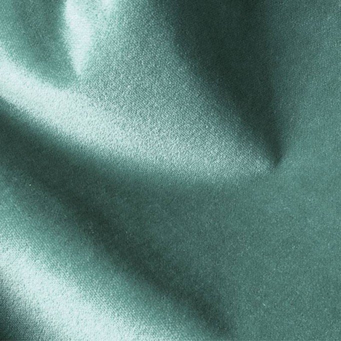 Fløjl Stretch Stof Gammel Grøn - (Fashion Stoffer)